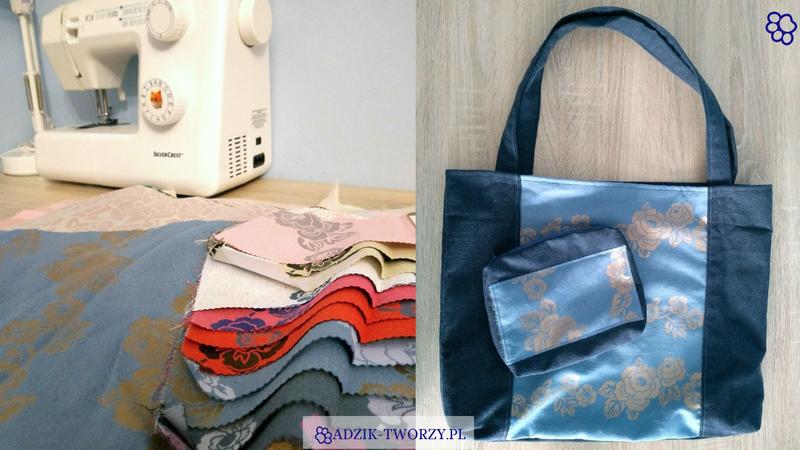Szycie torby z materiału krok po kroku