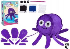 Jak własnoręcznie uszyć kolorową ośmiornicę krok po kroku