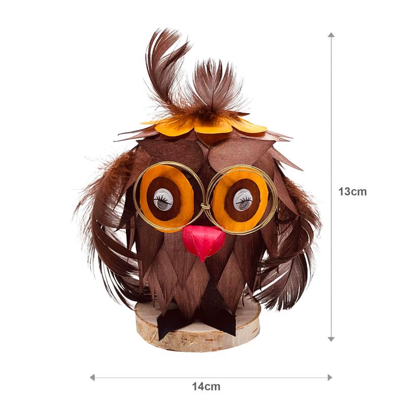 Stwórz własną sowę – krok po kroku z szablonem do uszycia