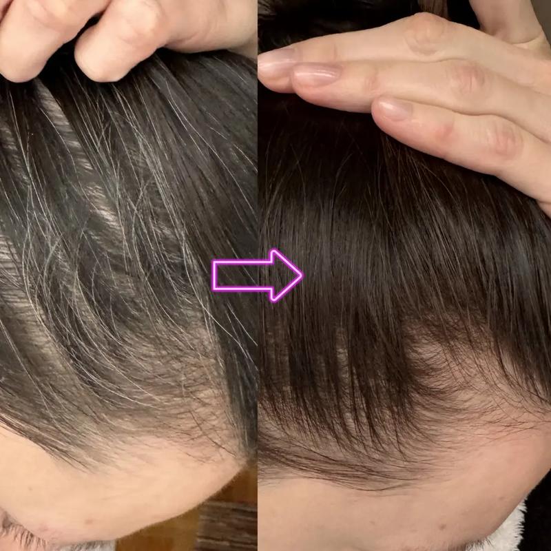 Farbowanie siwych odrostów w domu