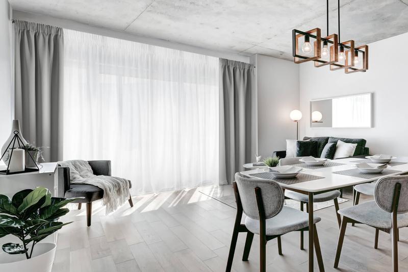 Szycie zasłon na żabki